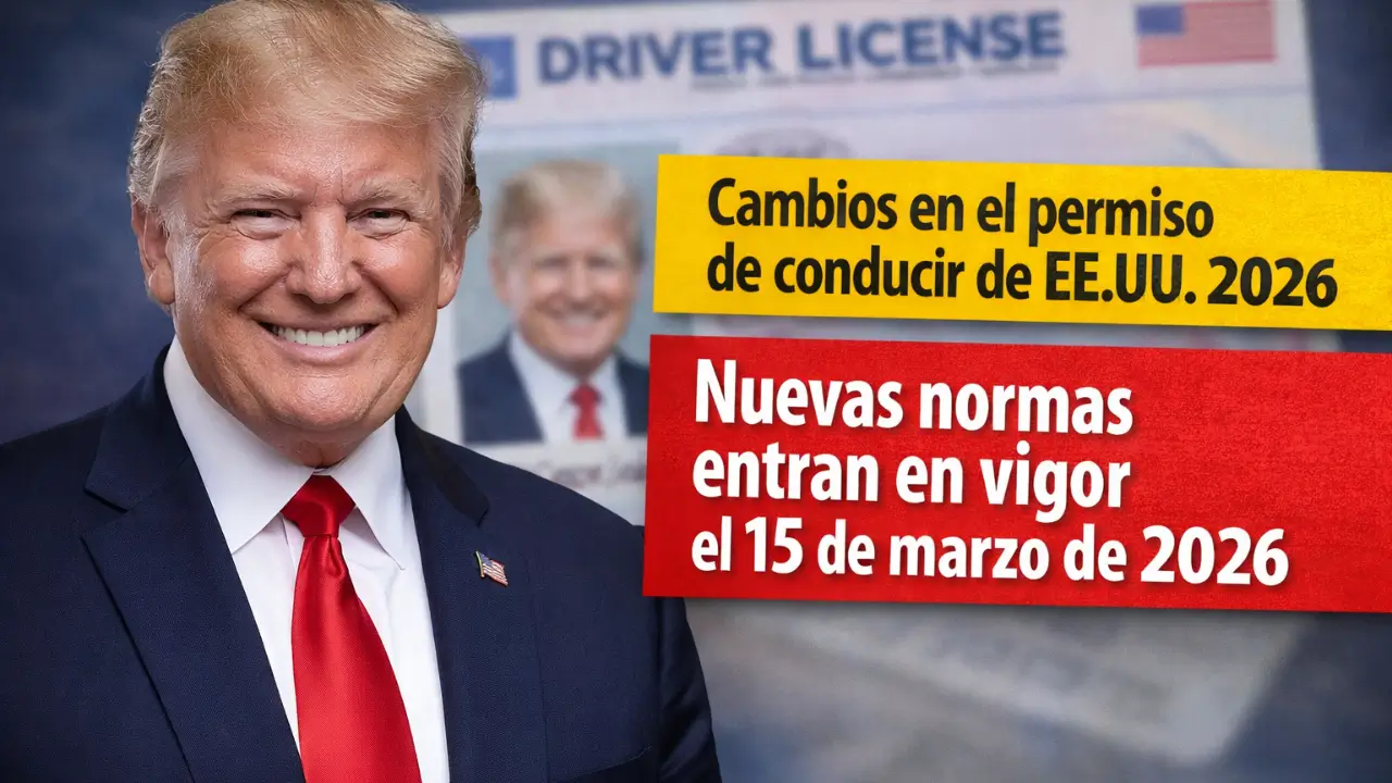 Cambios en el permiso de conducir de EE.UU. 2026 – Nuevas normas entran en vigor el 15 de marzo de 2026
