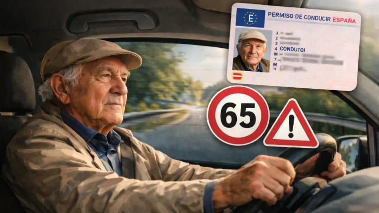 Carné de conducir ni a los 70 ni a los 80, esta es ahora la edad máxima para conducir según la normativa de tráfico